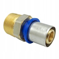 RADOPRESS PIPE LIFE PEX nipl 16x1/2" GZ za prešanje, metalni